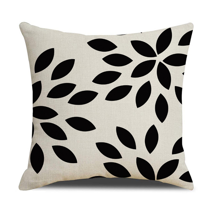 Amazon Cross border flax geometric pillow case Nordic home decoration pillow office car cushion for hair
